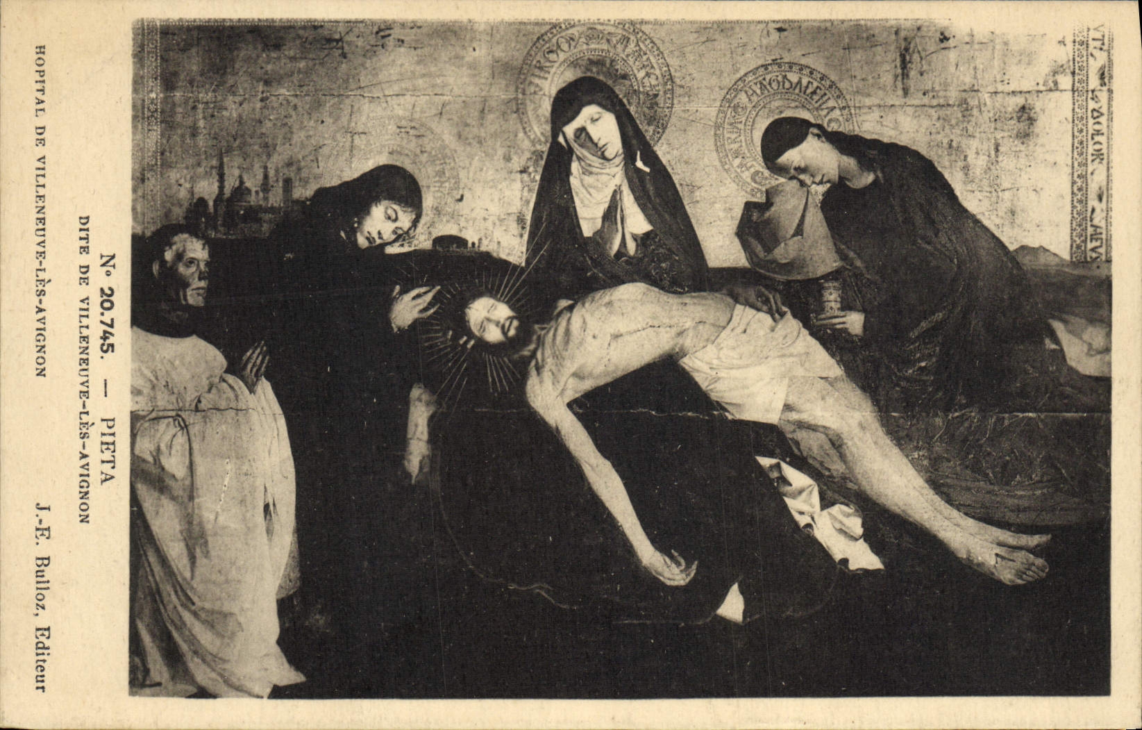Pieta — Hôpital de VILLENEUVE-LÈS-AVIGNON — J.-E. Bullioz, Editeur