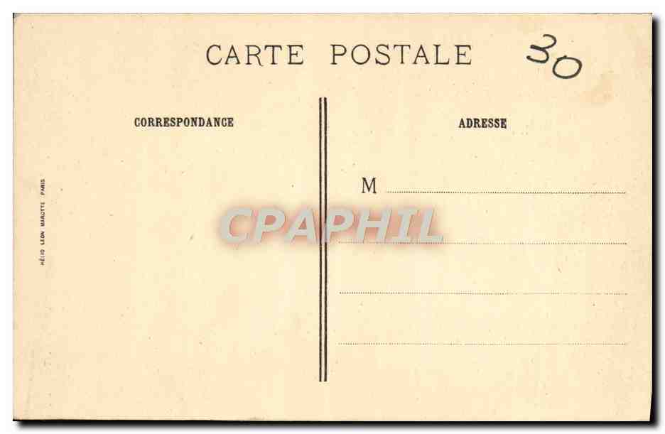 Pieta — Hôpital de VILLENEUVE-LÈS-AVIGNON — J.-E. Bullioz, Editeur — Verso