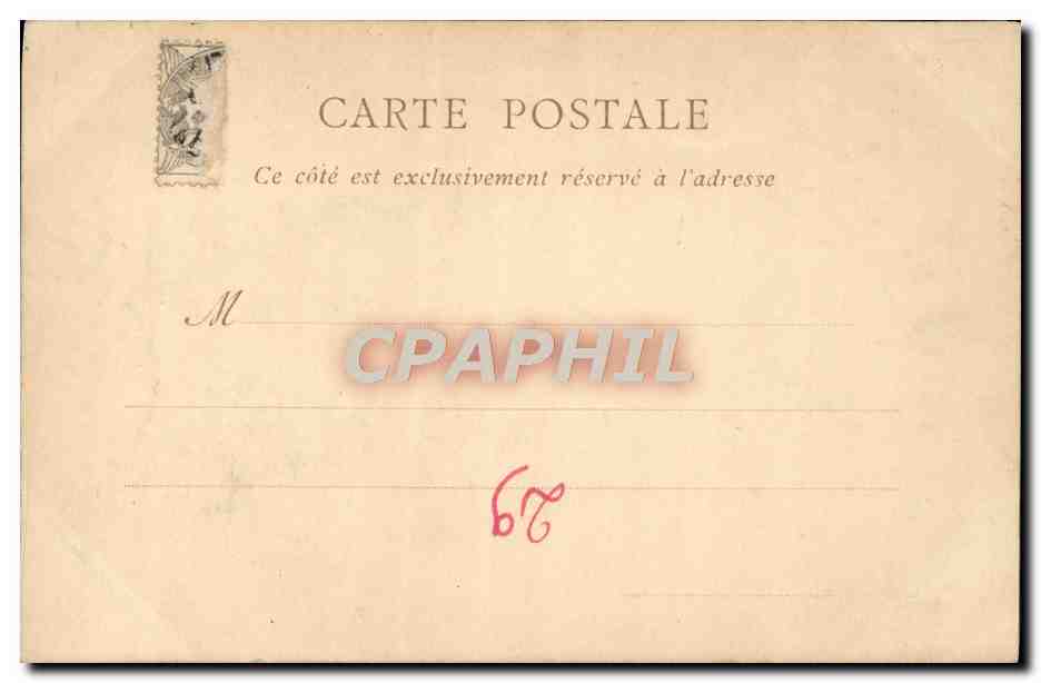 CPA Saint Pol De Leon Portail Meridional De La Cathedrale — Rückseite