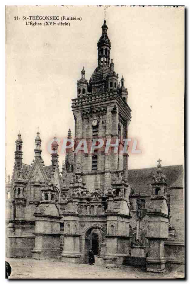 CPA Saint Thegonnec L'Eglise