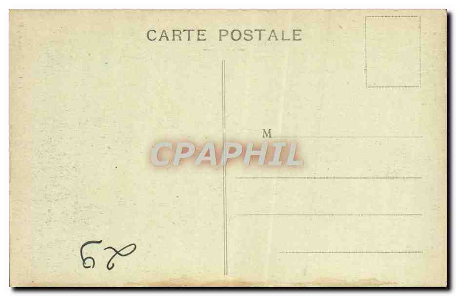 CPA Saint Thegonnec Calvaire  — Rückseite