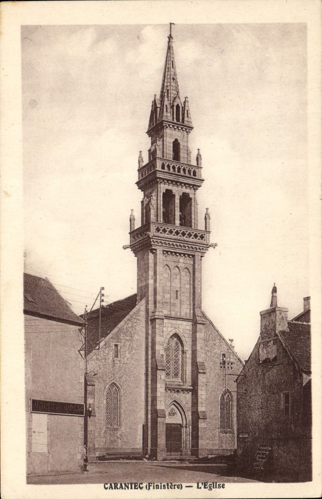 CPA Carantec L'Eglise