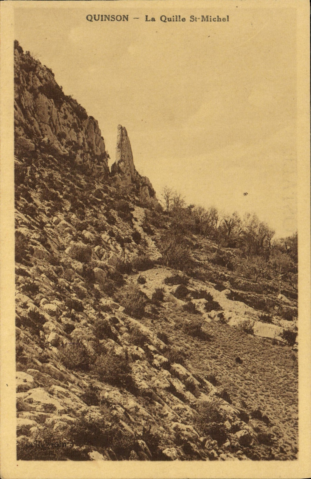 Quinson — La Quille St-Michel — éditeur Bollé & Cie