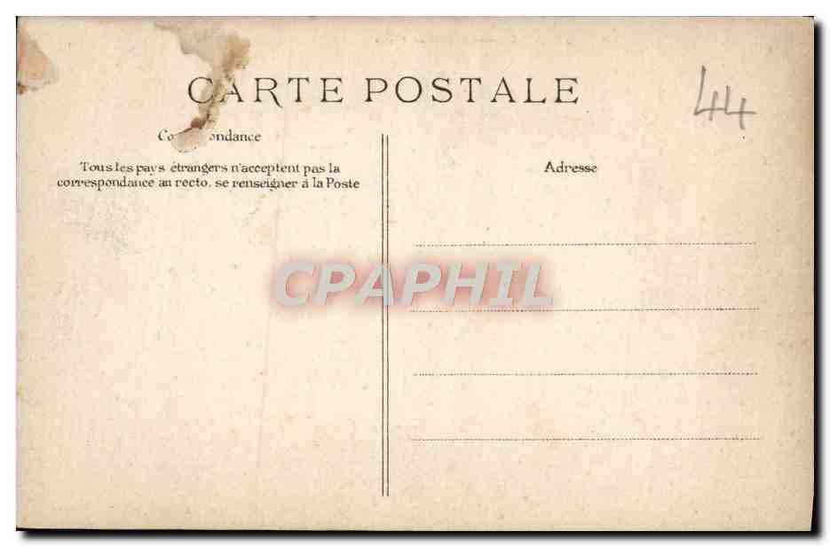 CPA Nantes Portail de la Cathedrale Cote Gauche — Rückseite