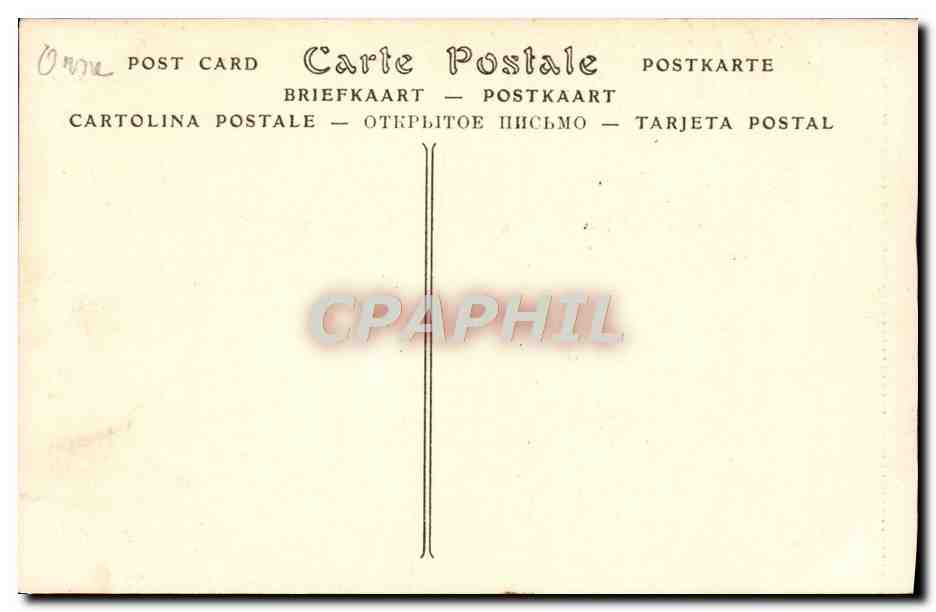 CPA Bagnoles De L'Orne Vue Generale — Rückseite