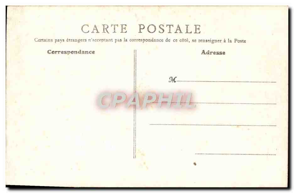 L'Isle-Adam (S.-et-O.) — Façade de l'Hôtel de Ville — B.F., Paris — Verso