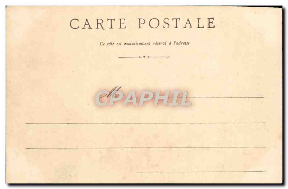 CPA Bagnoles de L'Orne Vue generale des Bains — Verso