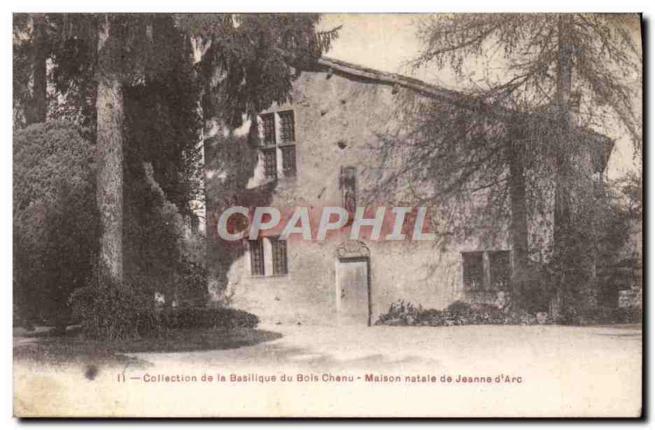CPA Basilique du Bois Chenu Maison natale de Jeanne d'Arc