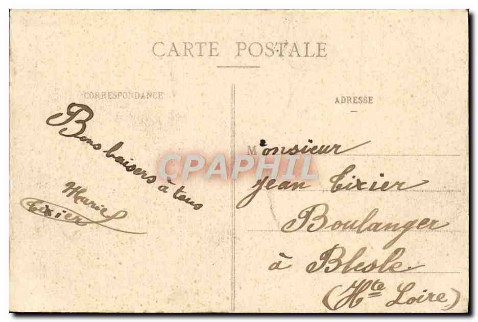 L'Hermitage — Le Touquet-Paris-Plage — H.D. — Verso