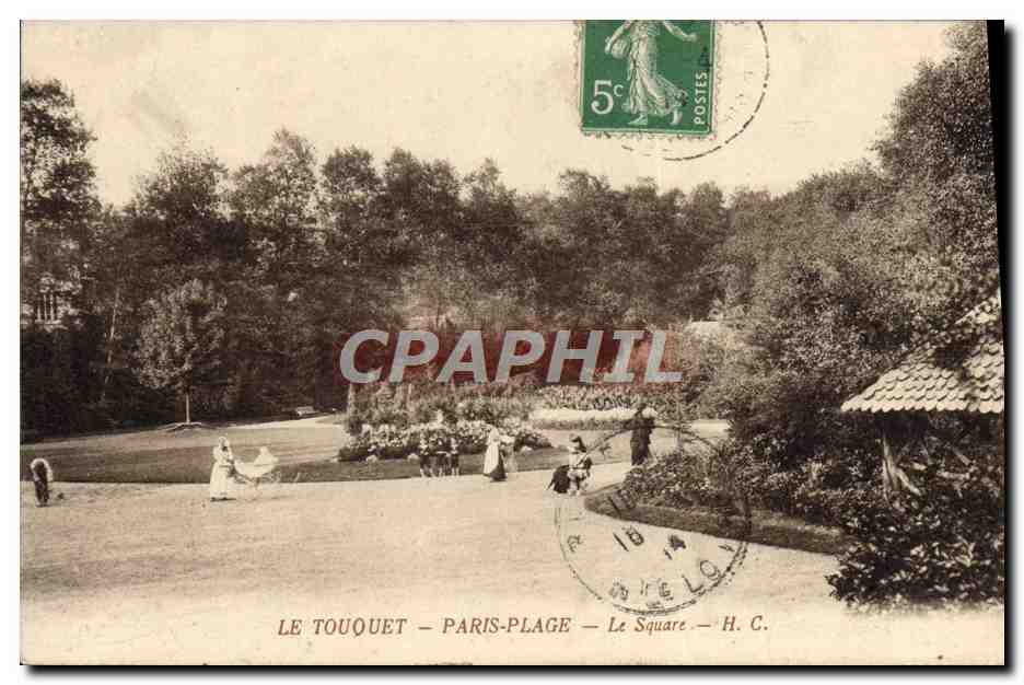 Le Touquet - Paris-Plage - Le Square — H. C.