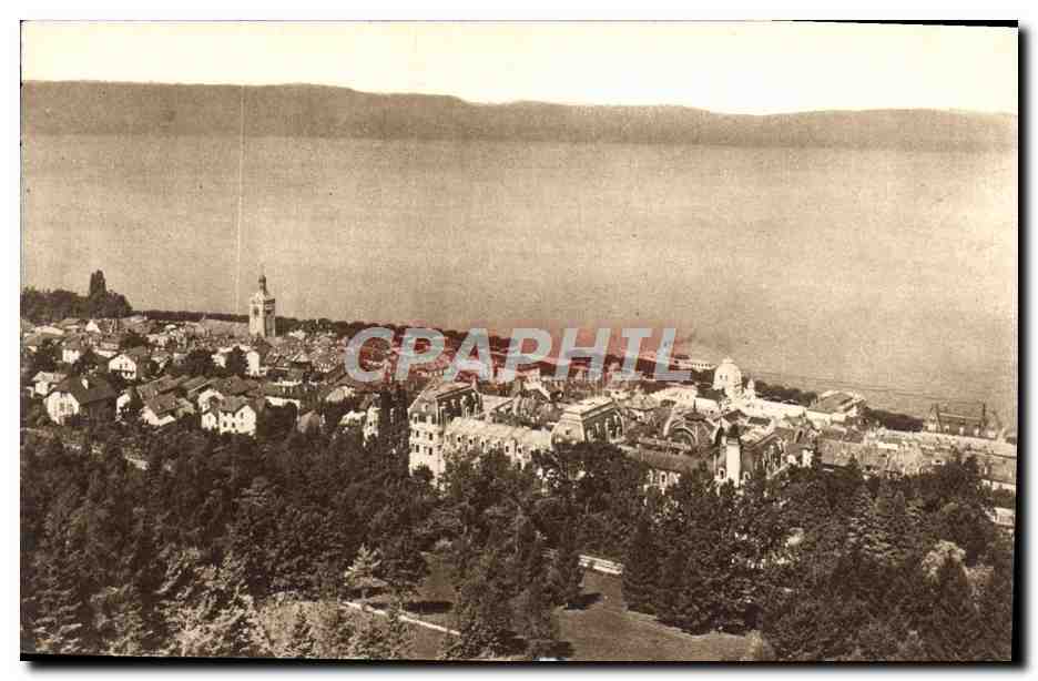 CPA Evian les Bains Vue generale 