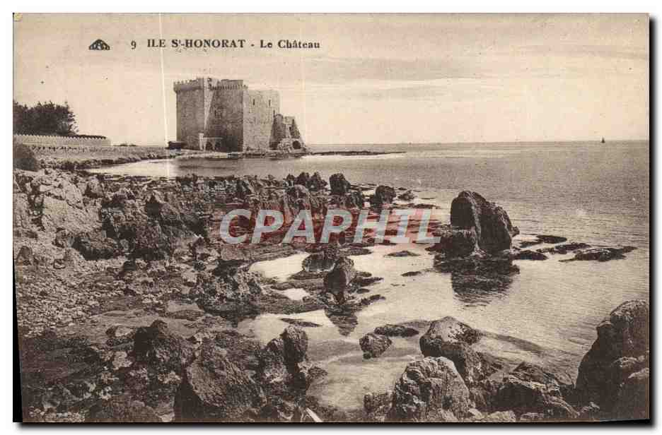 CPA Ile St Honorat Le Chateau