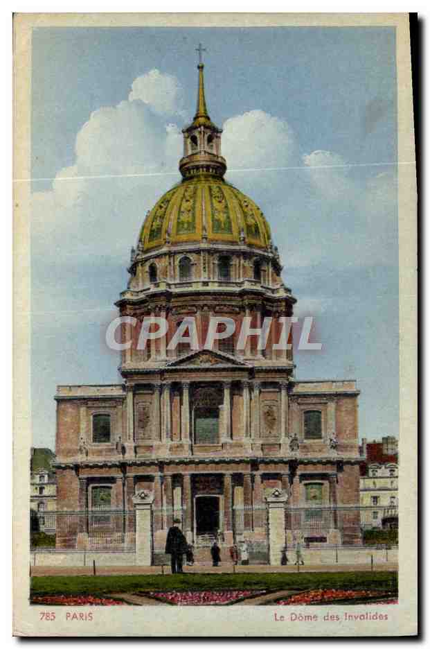 CPA Paris Le Dome des Invalides
