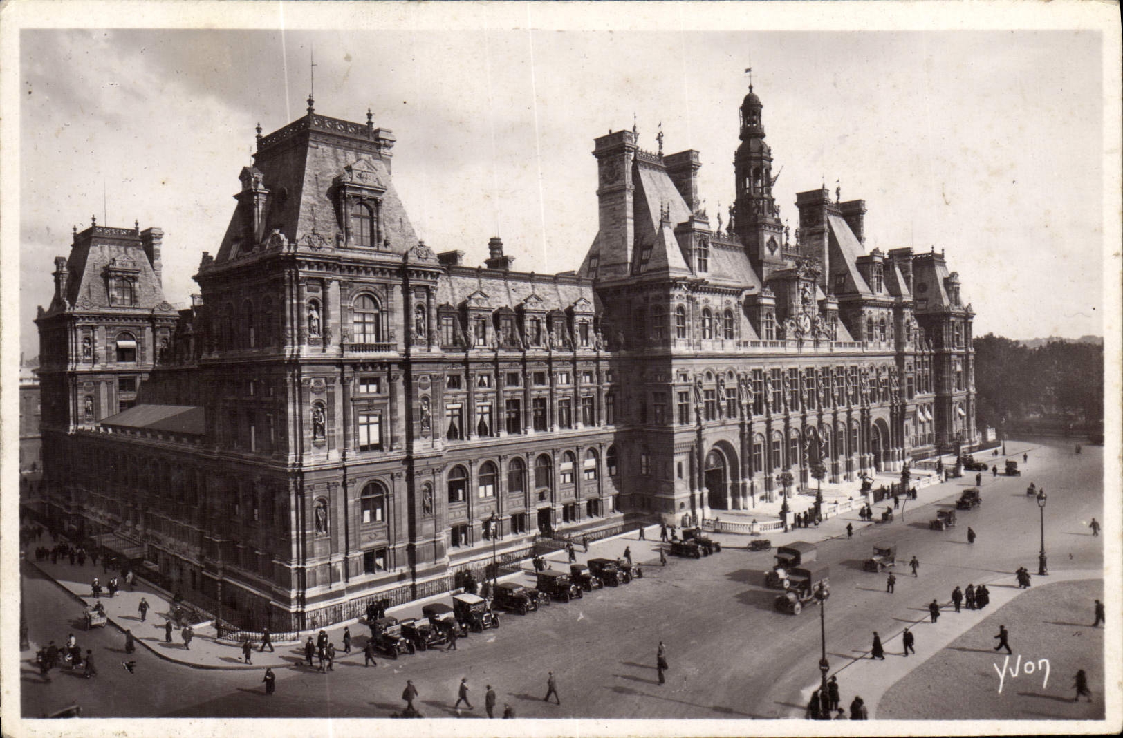 CPA Paris Hotel de ville