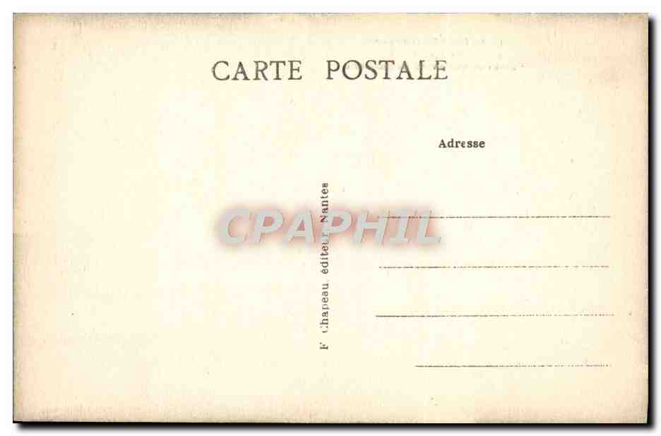 CPA Guerande Remparts Fosses et Boulevard Sainte Anne — Rückseite