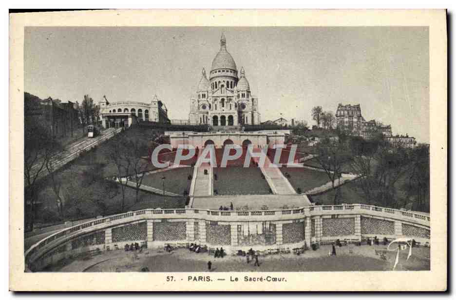 CPA Paris Le Sacre Coeur