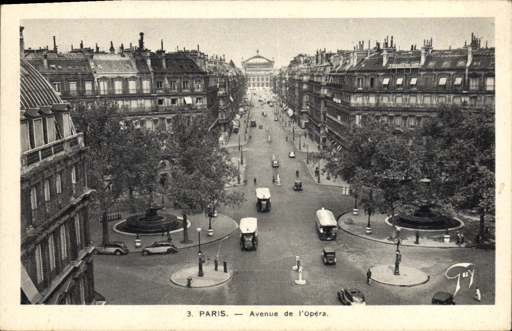 CPA Paris Avenue de L'Opera