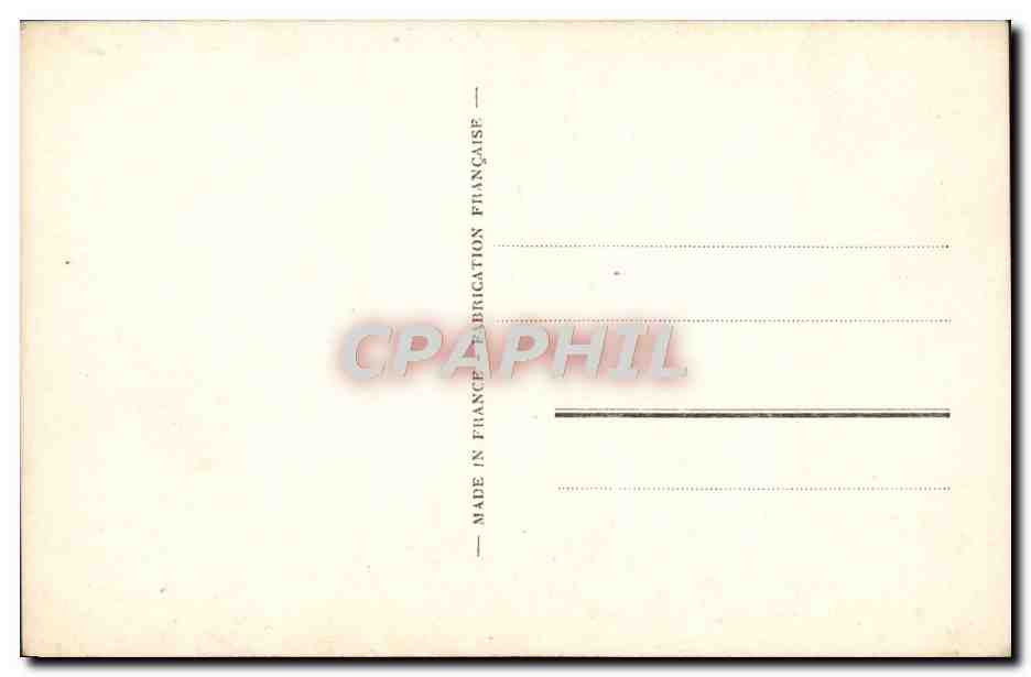 CPA Etretat La Chambre des Demoiselles — Rückseite