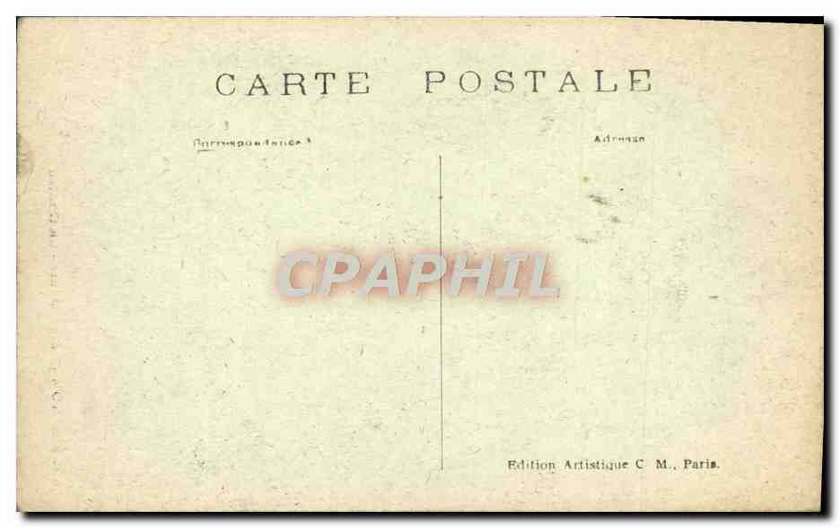 CPA Vernon Notre Dame La Chaire — Rückseite