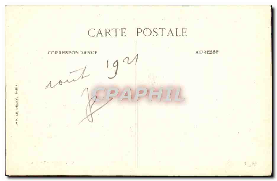 Trouville — La Jetée et la Ville — Éditeur MP Le Déléy, n° 265 — Rückseite