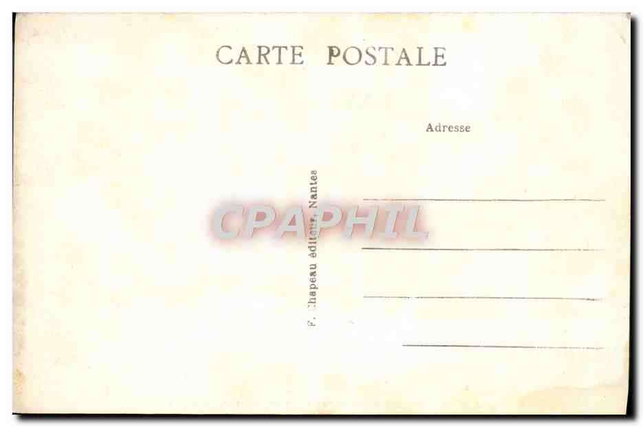 CPA Le Croisic Vue Prise de La Jetee Vers 1850 — Rückseite