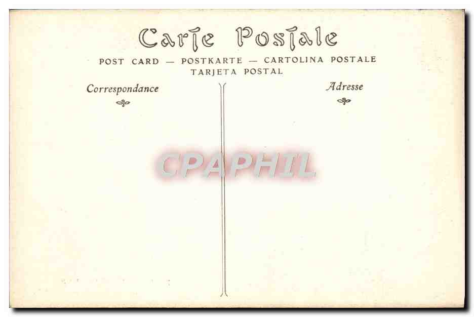 CPA Cite de Carcassonne Entree principale — Verso