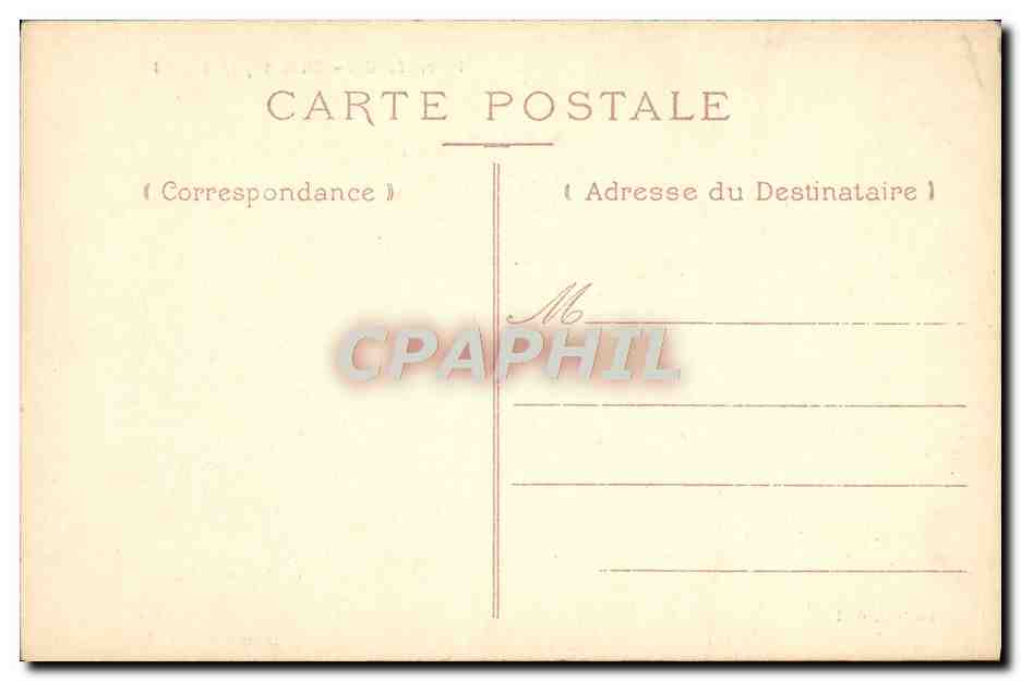 CPA Pierrefonds Chateau Cote Nord — Rückseite