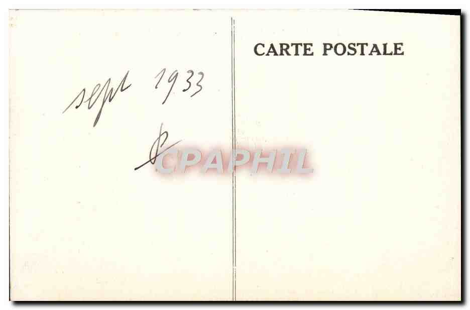 Avallon — Vue générale prise de la Morlande — Éditeur non identifié, n° 28 — Rückseite