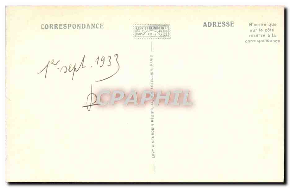 CPA Aix Les Bains Abbaye d'Hautecombe et la Chambotte — Verso