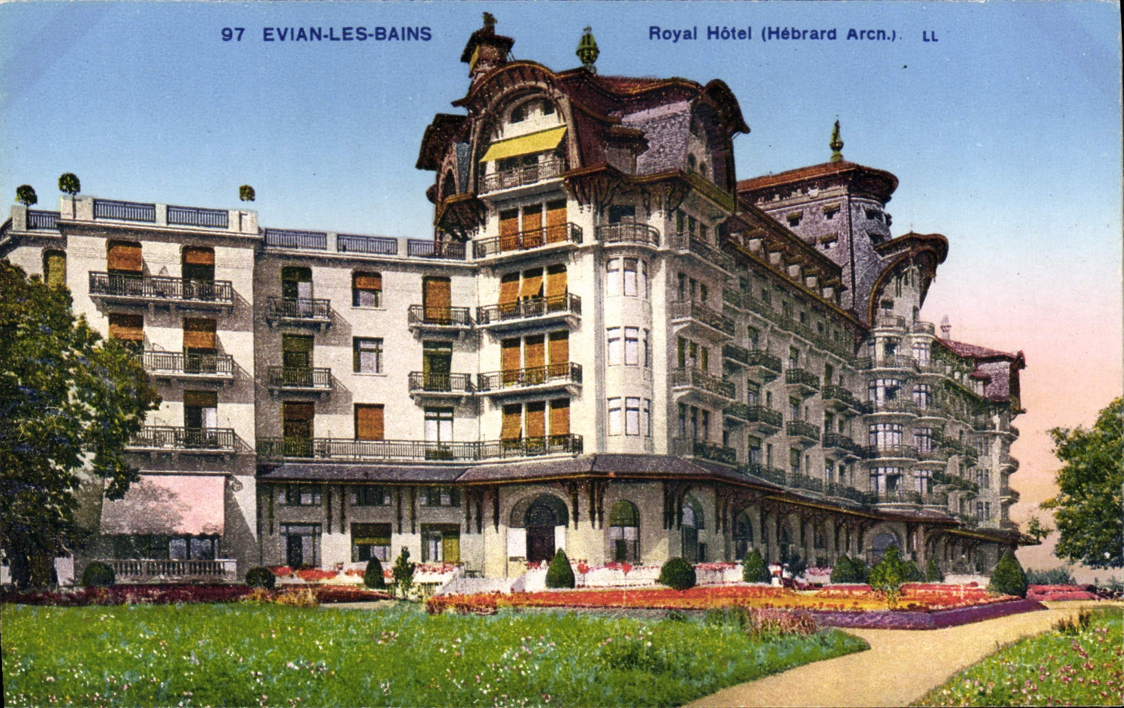 CPA Evian les Bains Royal Hotel 