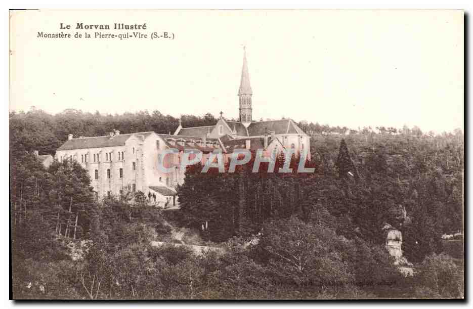 Monastère de la Pierre-qui-Vire (S.-E.) — Le Morvan Illustré