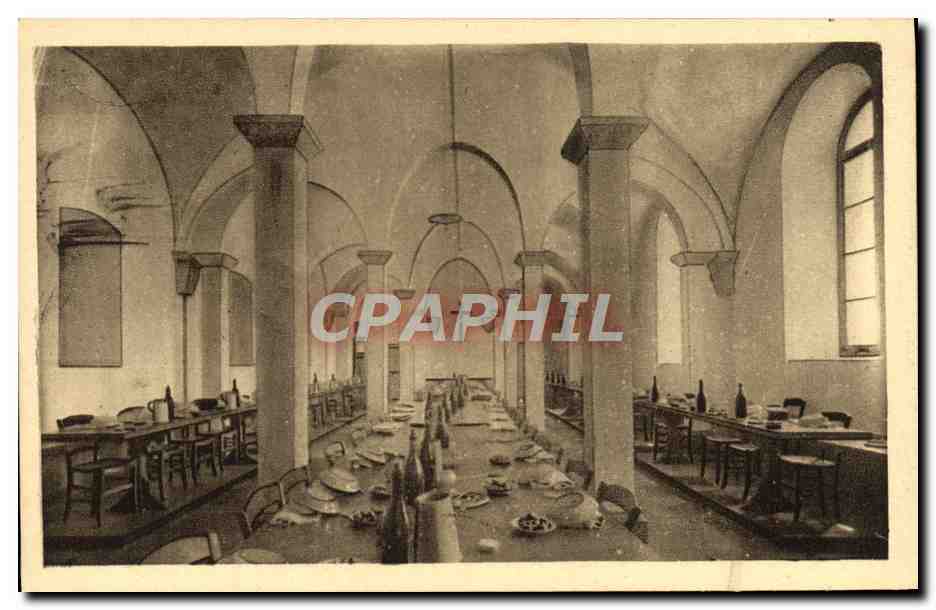 Das Refektorium — Kloster Ste-Marie de la Pierre-qui-Vire (Yonne)