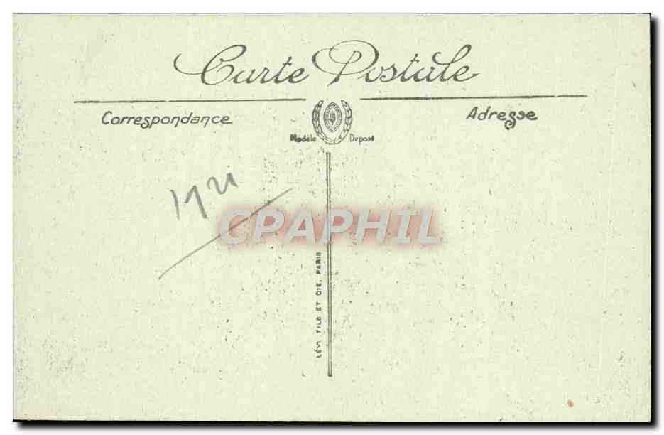 CPA Le Havre L'Avant Port Bateaux — Rückseite