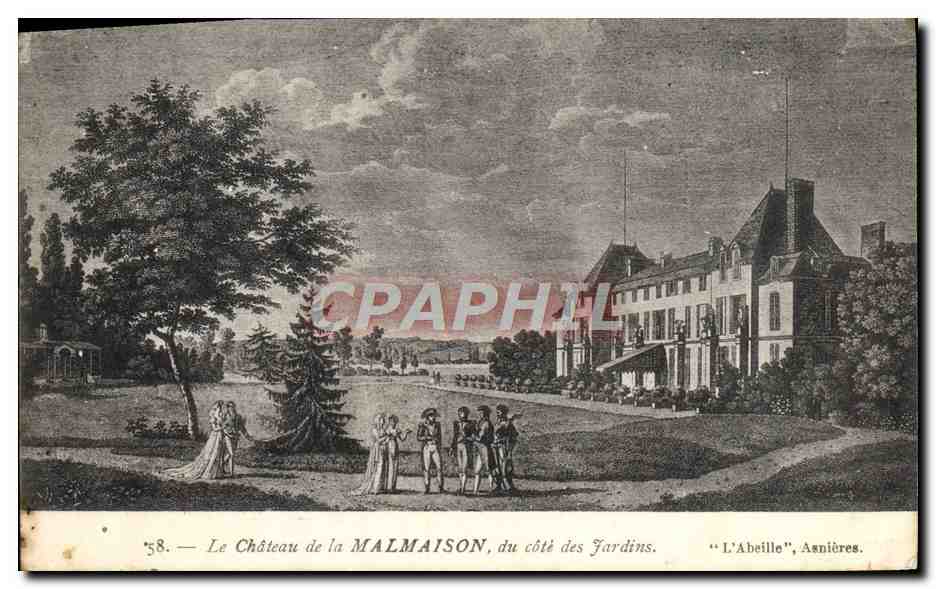 CPA Le Chateau de la Malmaison du Cote des Jardins
