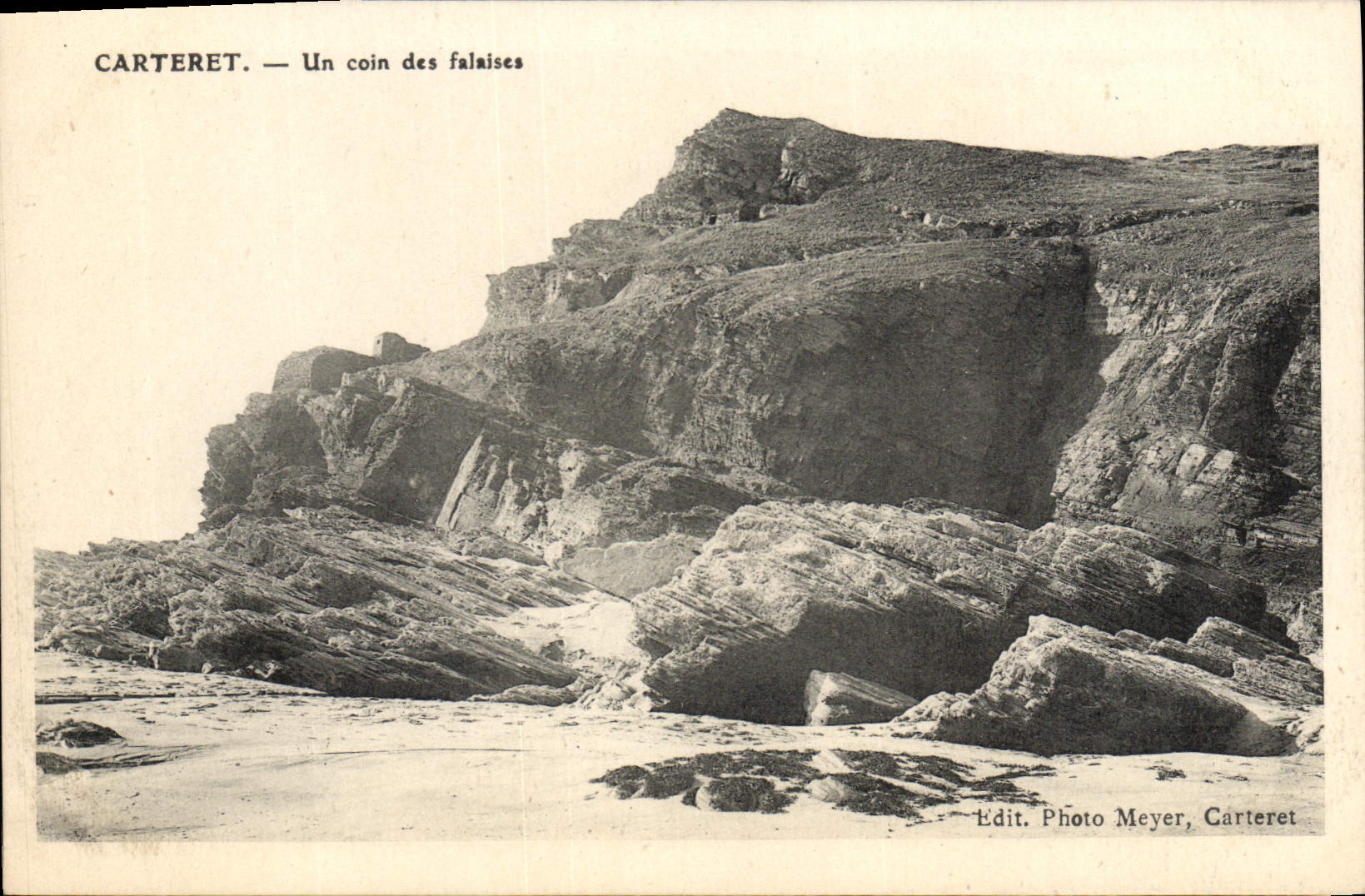 CPA Carteret Un Coin des Falaises