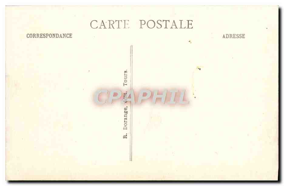 CPA Saumur L'Ecole d'Application de Cavalerie Militaria — Rückseite