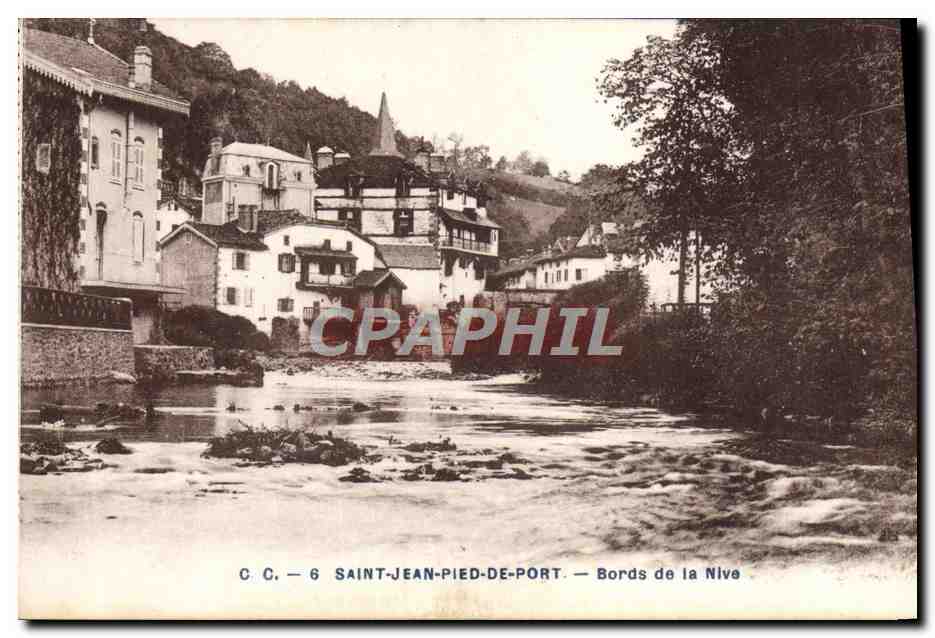 Saint-Jean-Pied-de-Port — Bords de la Nive — C.C. n°6