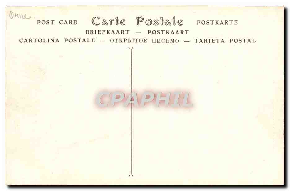 CPA Bagnoles De L'Orne Le Champ de Courses Hippisme — Verso