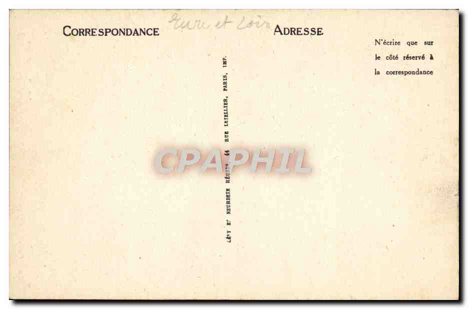 Cathédrale de Chartres — Portail Nord — Édit. E. Chambrin — N° 29 — Rückseite