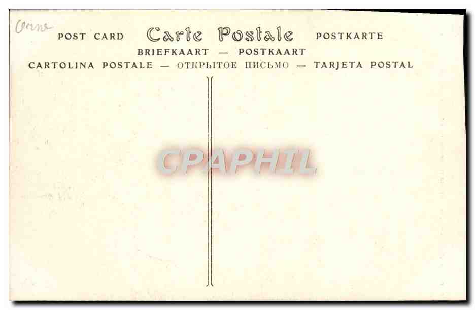 CPA Bagnoles De L'Orne Vue Sur Tesse la Madeleine — Rückseite