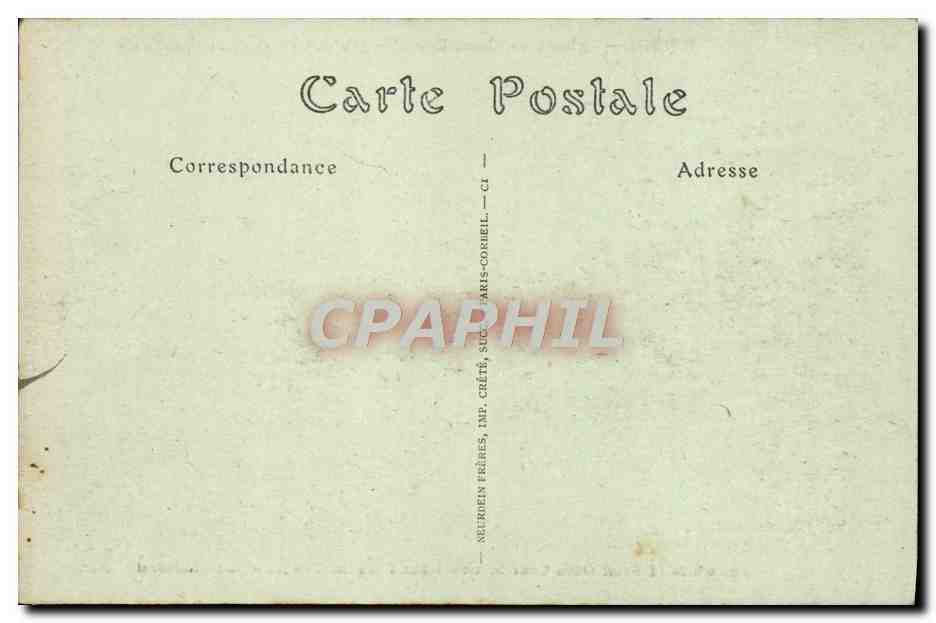 CPA Rouen Eglise Saint Ouen  — Verso