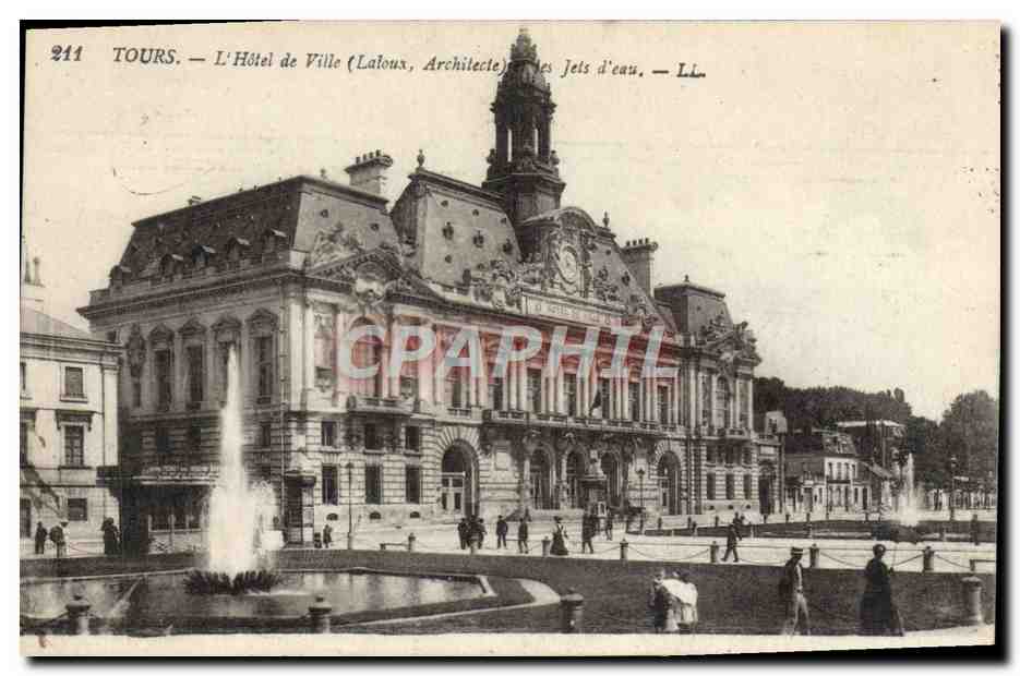 CPA Tours L'Hotel de Ville