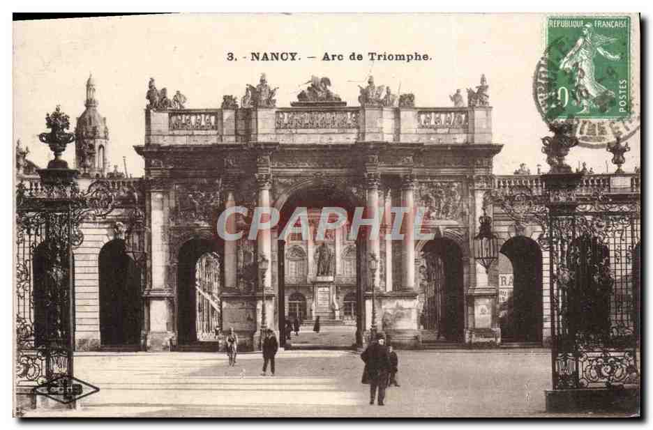CPA Nancy Arc de Triomphe