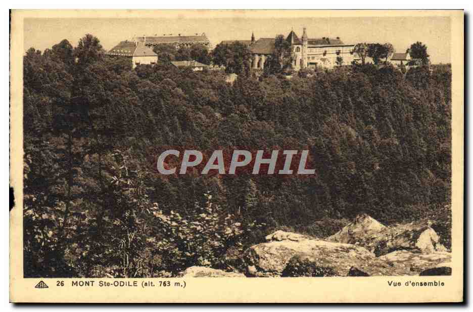 CPA Mont Ste Odile Vue d'ensemble