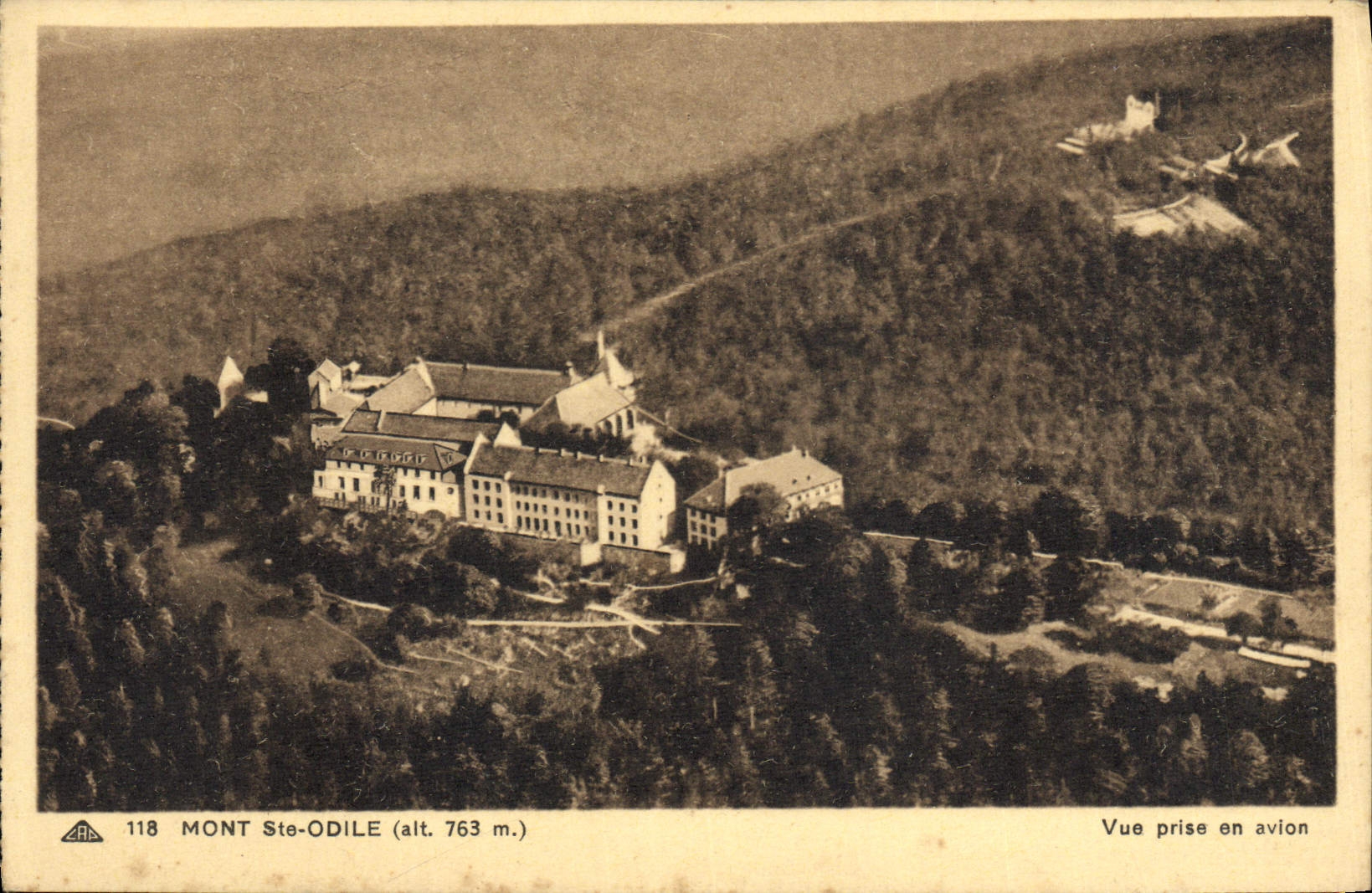CPA Mont Ste Odile Vue Prise en Avion