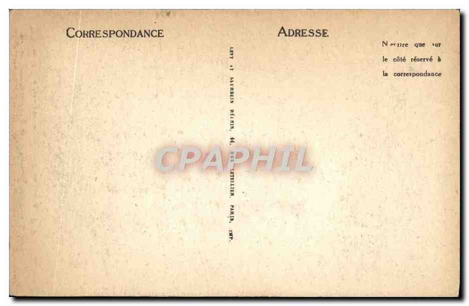 CPA Environs de Bourbon L'Archambault St Menoux Tombeau de Saint Menoux dit le Debredinoire  — Rückseite