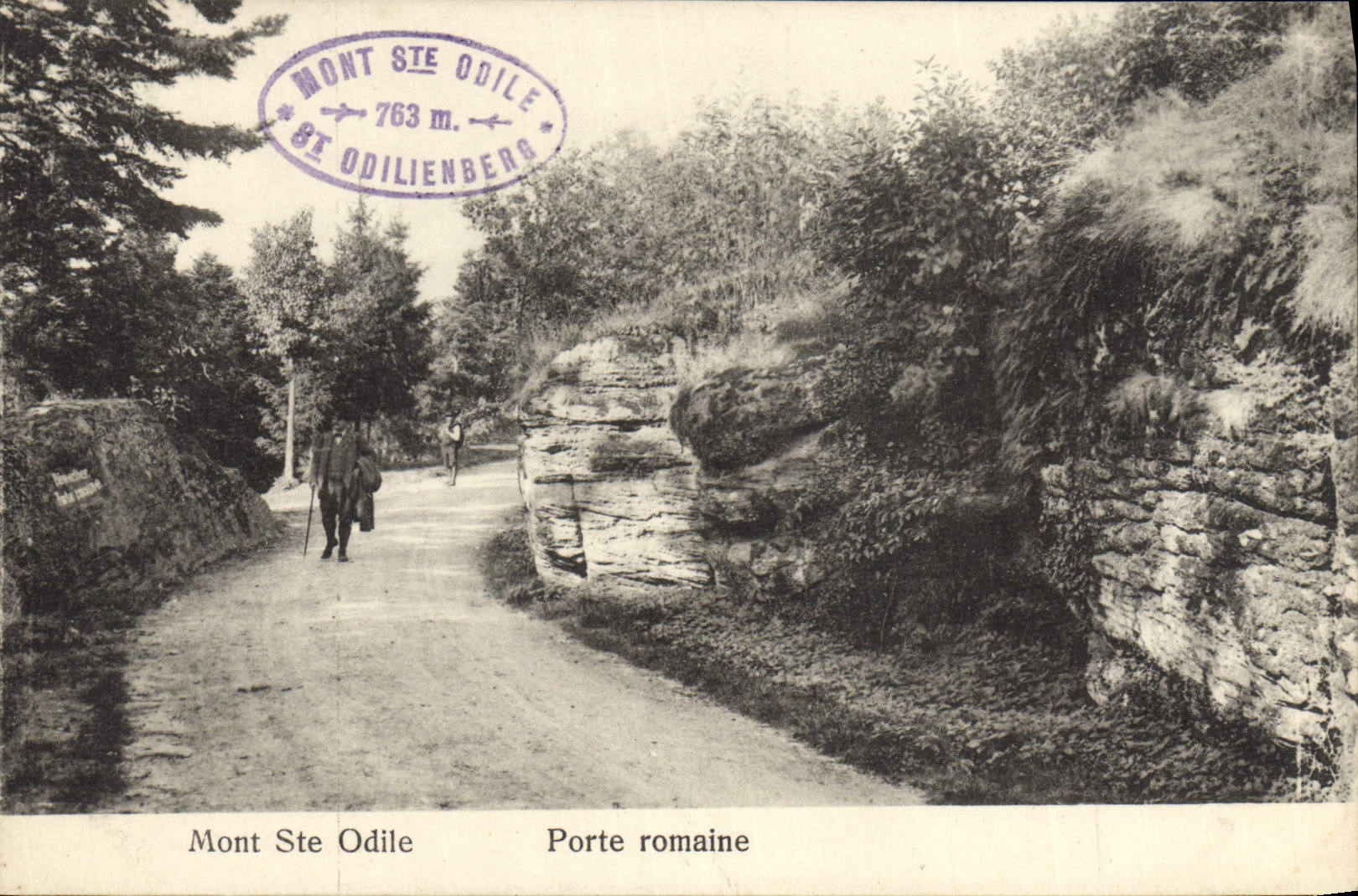 CPA Mont Ste Odile Porte Romaine