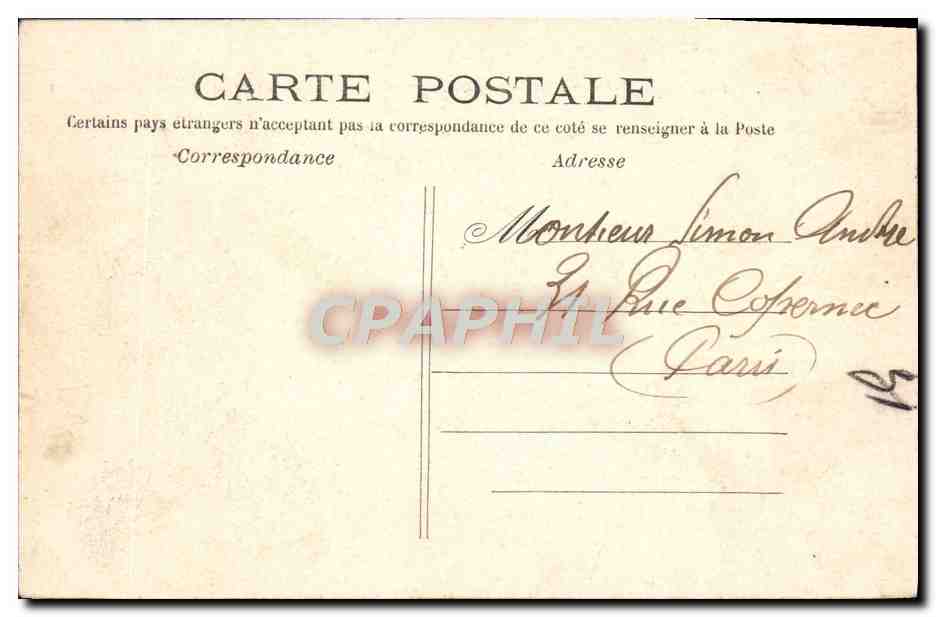 CPA St Germain en Laye L'Ascenseur et le Viaduc vus de la montee des grottes — Verso