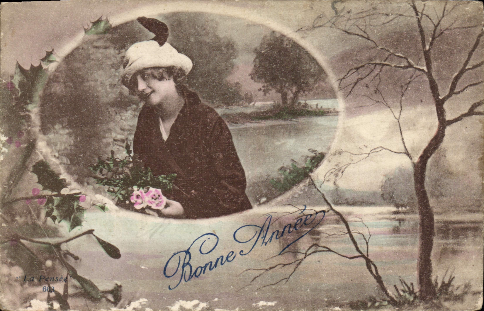 CPA Fantaisie Femme