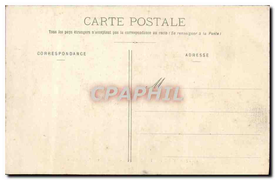 Bosque de Fontainebleau — Vista desde la Cruz del Calvario — editor CPAPHIL, n° 85 — Reverso